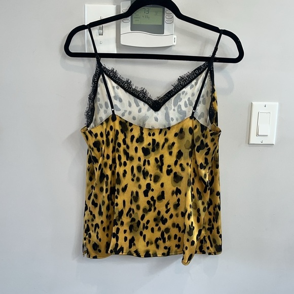 Anine Bing Belle Camisole in Golden Leopard - Picture 8 of 8